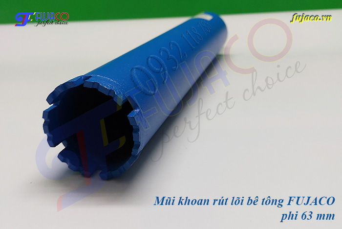 Răng mũi khoan rút lõi 63 của fujaco.vn được sơn phủ nhằm tiết kiệm chi phí công đoạn sản xuất Răng mũi khoan rút lõi 63 của fujaco.vn được sơn phủ nhằm tiết kiệm chi phí công đoạn sản xuất