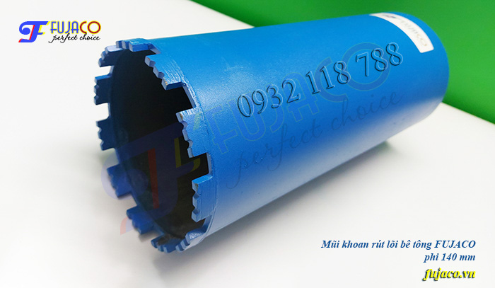 Mũi khoét xuyên tường gạch phi 140