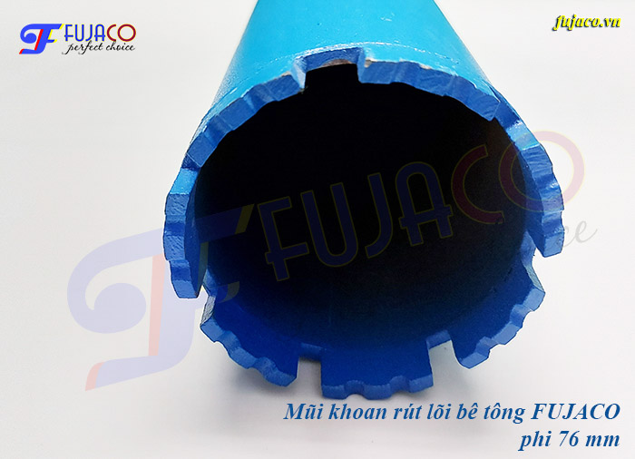 Lưỡi khoan rút lõi bê tông phi 76 mm