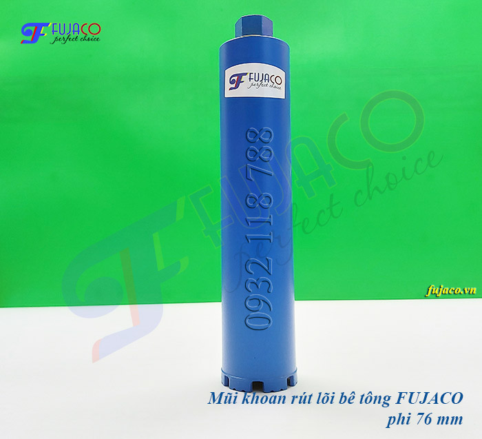 Mũi khoan rút lõi tường gạch phi 76 mm chất lượng, giá cả cạnh tranh