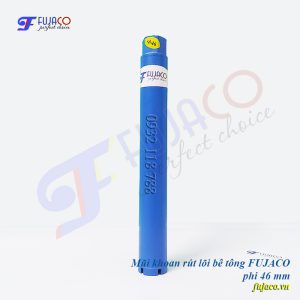 Mũi khoan rút lõi bê tông Trung Quốc phi 46 giá rẻ nhưng chất lượng tuyệt vời