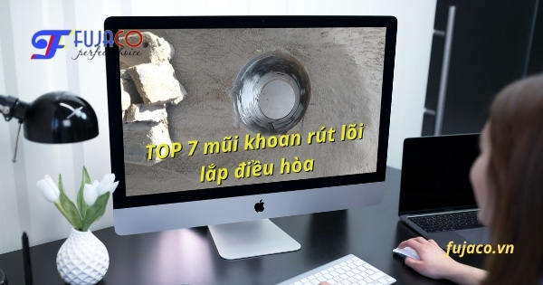 Cách khoan rút lõi bê tông đúng cách, hiệu quả với mũi khoét phi 46
