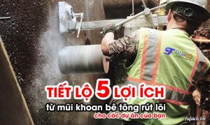 Tiết lộ 5 lợi ích từ mũi khoan bê tông rút lõi cho các dự án của bạn
