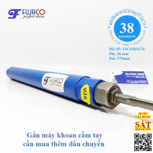mũi khoan 38x370 gắn khoan cầm tay cần mua thêm đầu chuyển