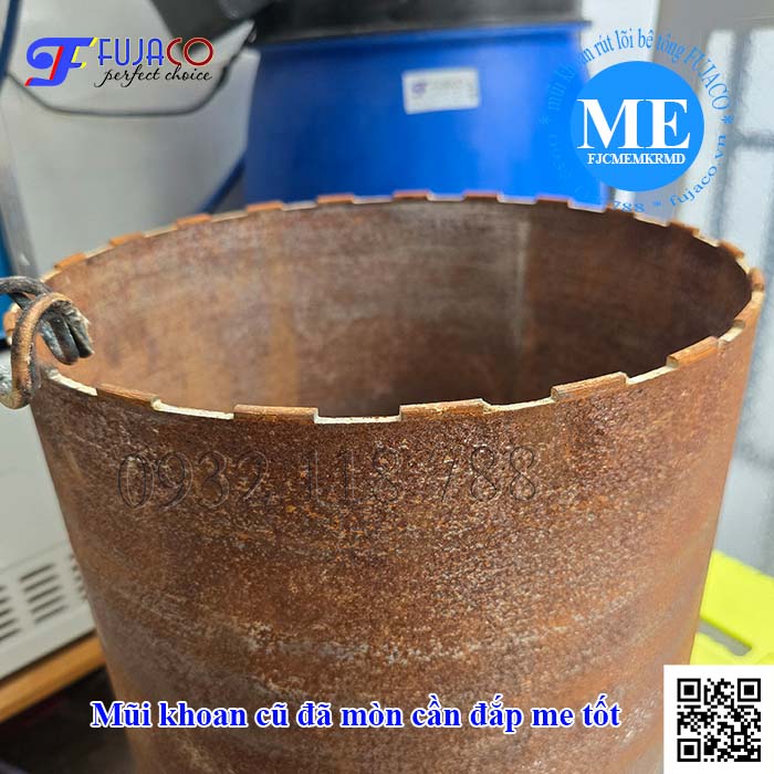 mũi khoan cũ đã mòn cần đắp me tốt mũi khoan cũ đã mòn cần đắp me tốt