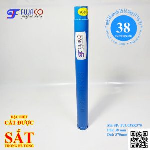 mũi khoét lỗ bê tông phi 38 luồn ống 34 xuyên tường 10 20
