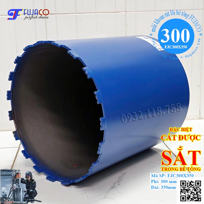 mũi khoan rút lõi 300 x 350 mm mũi khoan rút lõi 300 x 350 mm